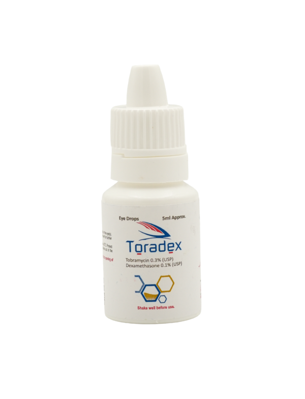 Toradex™ Eye Drops – Tobramycin 0.3% + Dexamethasone 0.1%