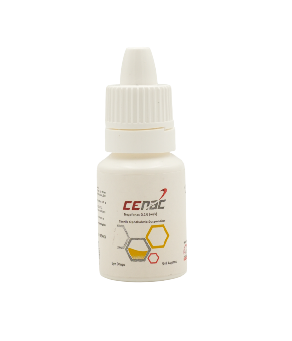CENAC - Nepafenac 0.1% Eye Drops
